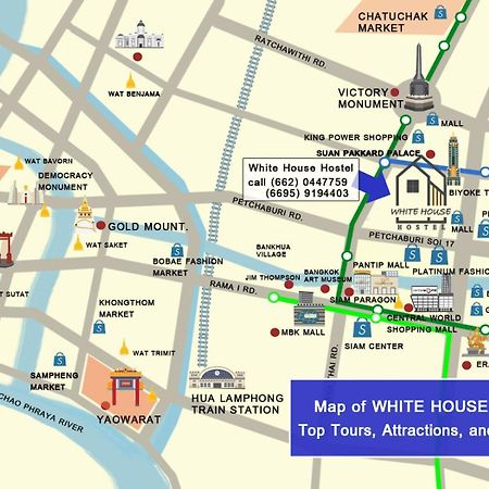 White House Hostel Bangkok Exterior photo